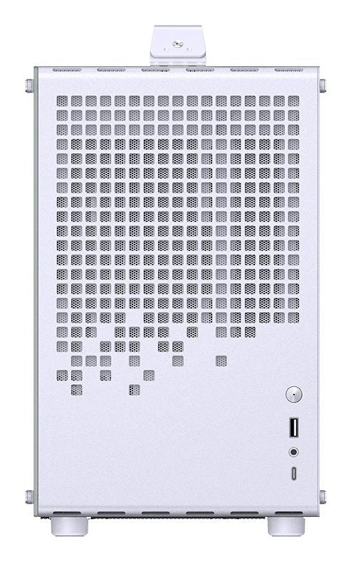 Jonsplus Z20 Mesh Pc-Gehäuse, Mini Tower, Micro-Atx, Mit Tragegriff - Weiss