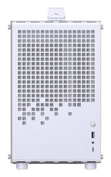 Jonsplus Z20 Mesh Pc-Gehäuse, Mini Tower, Micro-Atx, Mit Tragegriff - Weiss