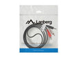 EAN 5901969414004 - Lanberg CA-MJRC-10CC-0015-BK cable de audio 1,5 m 3,5mm 2 x RCA Negro imagen 1