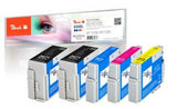 Peach Pi200-631 Tinta Negro, Cian, Magenta, Amarillo 5 Pieza(S)