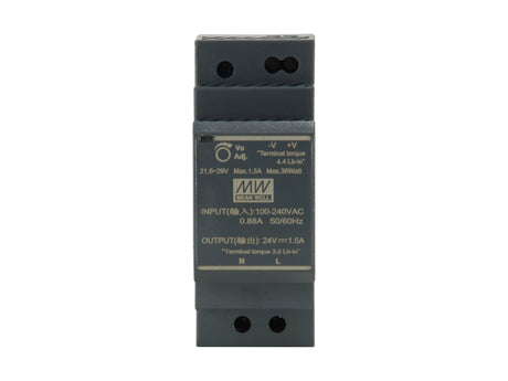 EAN 4015867206447 - LevelOne POW-2411 unidad de fuente de alimentación 30 W Negro imagen 3