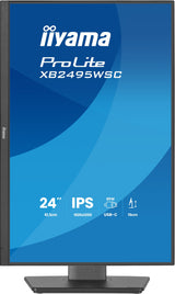 Iiyama Prolite Xb2495wsc-B1 61.1 Cm 24 Pulgadas), Negro (Mate), Wuxga, Ips, Hdmi, Usb-C, Usb-Hub, 100hz Panel) Xb2495wsc-B1