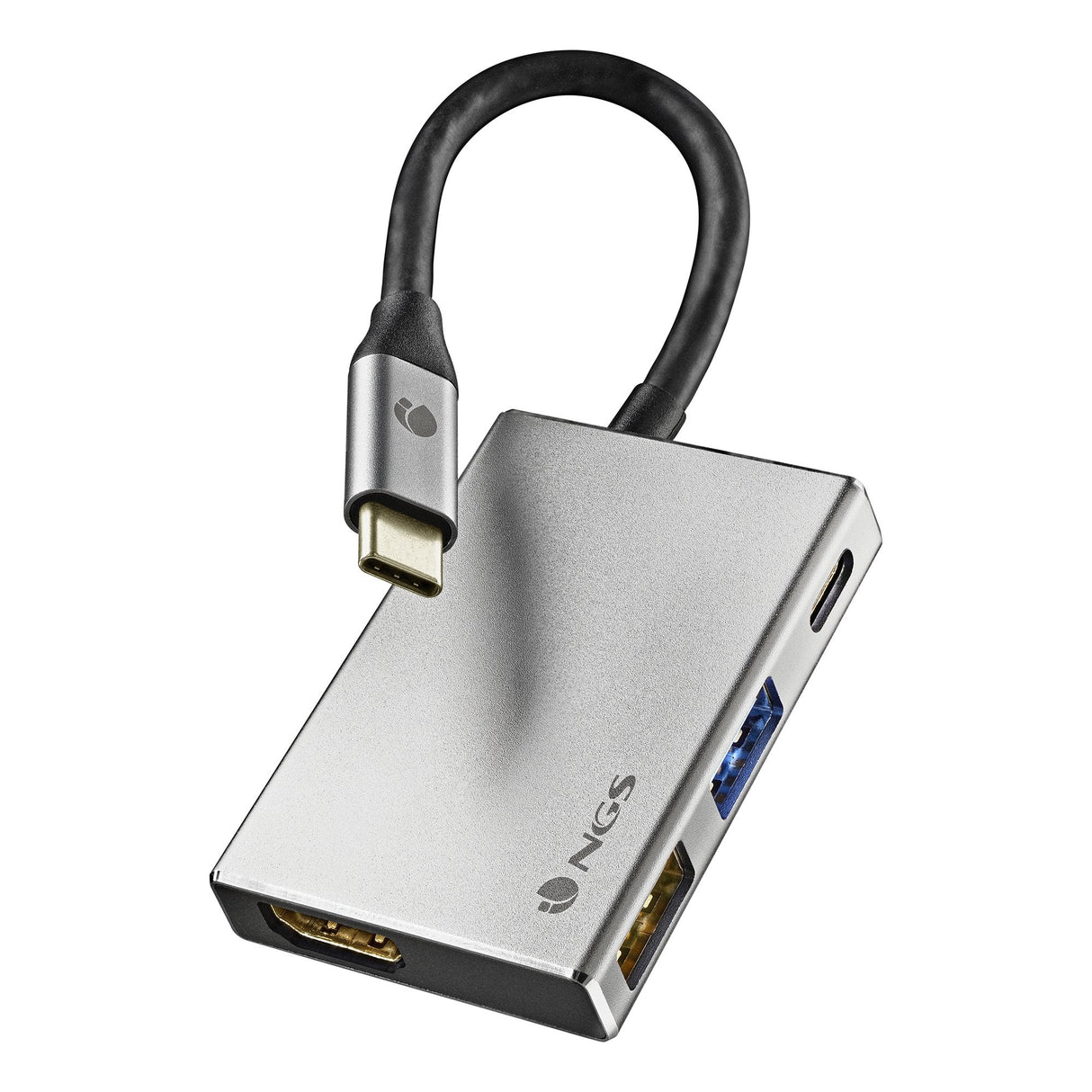 Docking Usb Tipo-C Ngs Wonderdock4 2xusb 1xusb-Tipo-C Pd 1xhdmi Gris