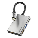 Docking Usb Tipo-C Ngs Wonderdock4 2xusb 1xusb-Tipo-C Pd 1xhdmi Gris