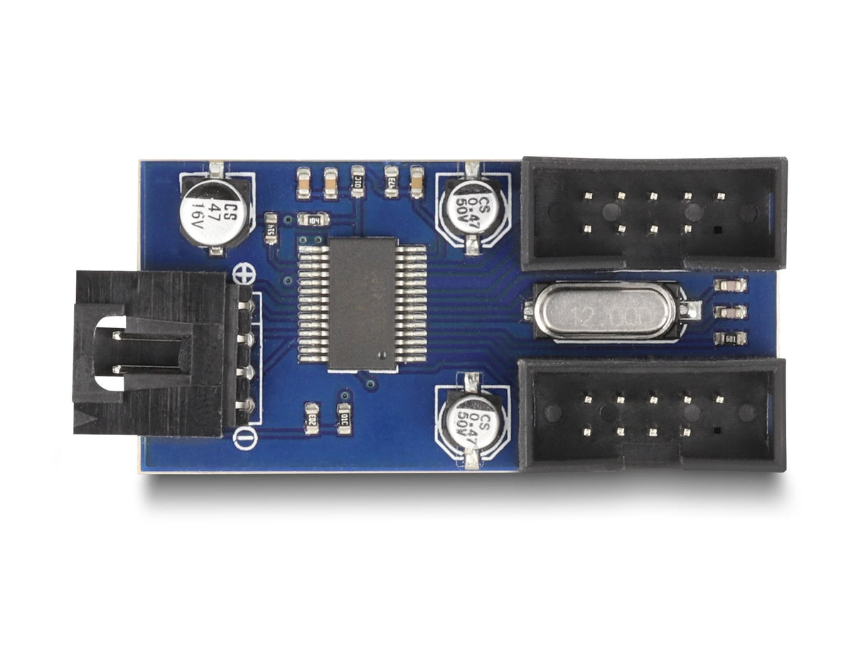 Delock 61100 Hub Usb 2.0 Base Conexiones Macho De 2 Puertos