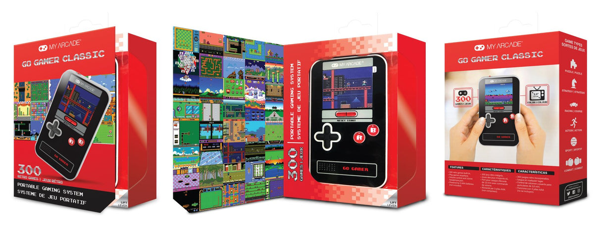 My Arcade Go Gamer Classic 300 Games Dgun-3909