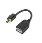EAN 0192330482981 - Lenovo 4X90Q93975 adaptador de cable de vídeo Mini DisplayPort DisplayPort Negro imagen 1