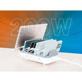 EAN 766623102766 - Manhattan 102766 organizador para estación de carga Blanco, Gris imagen 6