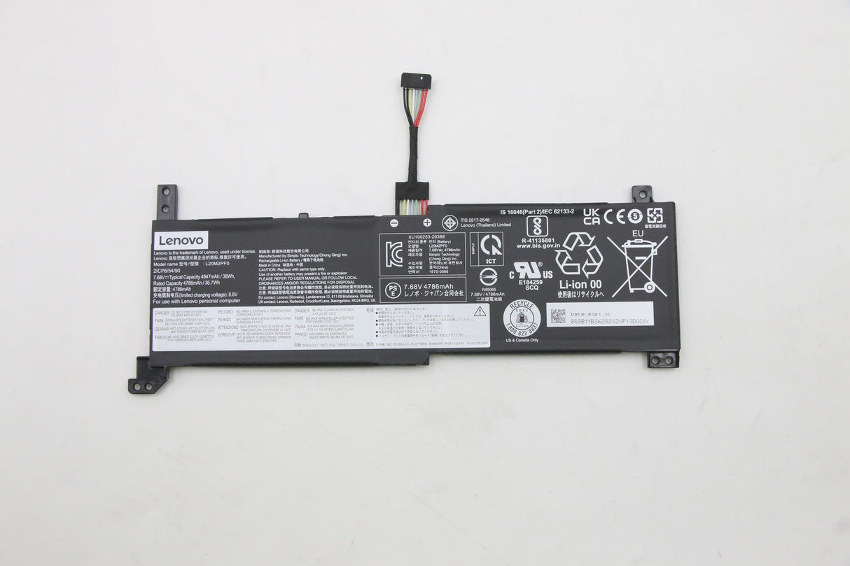 EAN 5704174888871 - Lenovo 5B11B36280 refacción para laptop Batería imagen 1