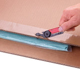 Troika Ktl26-Rd Llavero Mosquetón Negro, Rojo