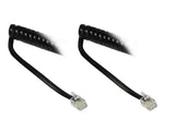 EAN 4014619241712 - Alcasa Telephone cord, 4m Negro imagen 1