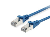 Equip Cable De Red Cat6a S/Ftp 2xrj45 10.00m Azul Lszh