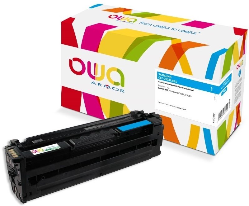 Owa Toner Compatible Con Samsung Clt-C503l/Els Cyan (5.000 S.)
