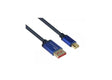 EAN 4014619709076 - Alcasa 4824-SF020B cable DisplayPort 2 m Mini DisplayPort Azul imagen 1