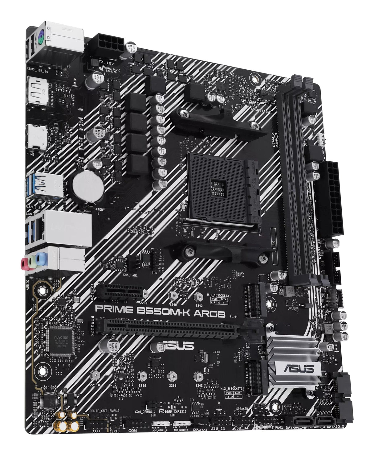 EAN 4711387316030 - ASUS PRIME B550M-K ARGB AMD B550 Zócalo AM4 micro ATX imagen 4