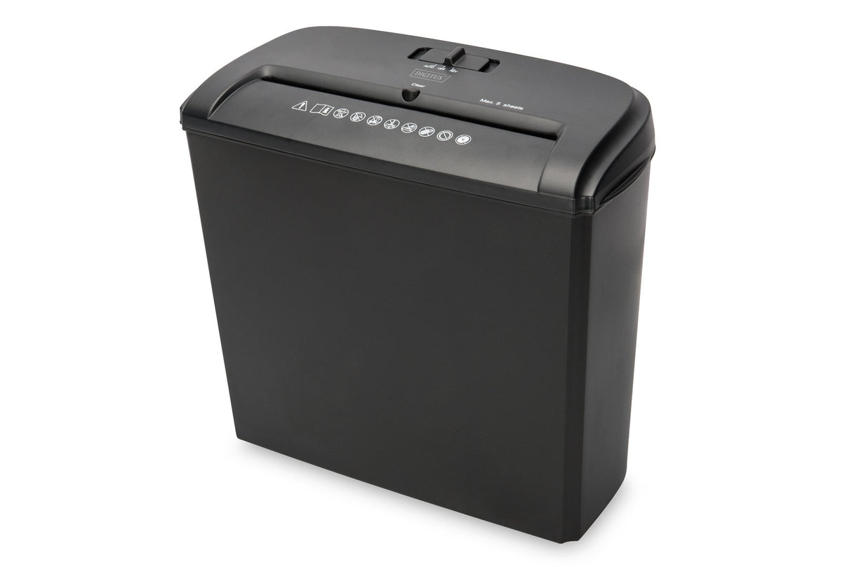 EAN 4016032459811 - Digitus DA-81606 triturador de papel Corte cruzado 74 dB 22 cm Negro imagen 1