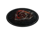 Alfombra Suelo Genesis Tellur 400 Redonda Lava 100cm