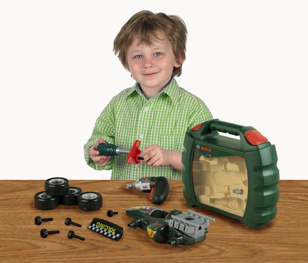 Klein Maleta Bosch Con Coche Y Taladro.