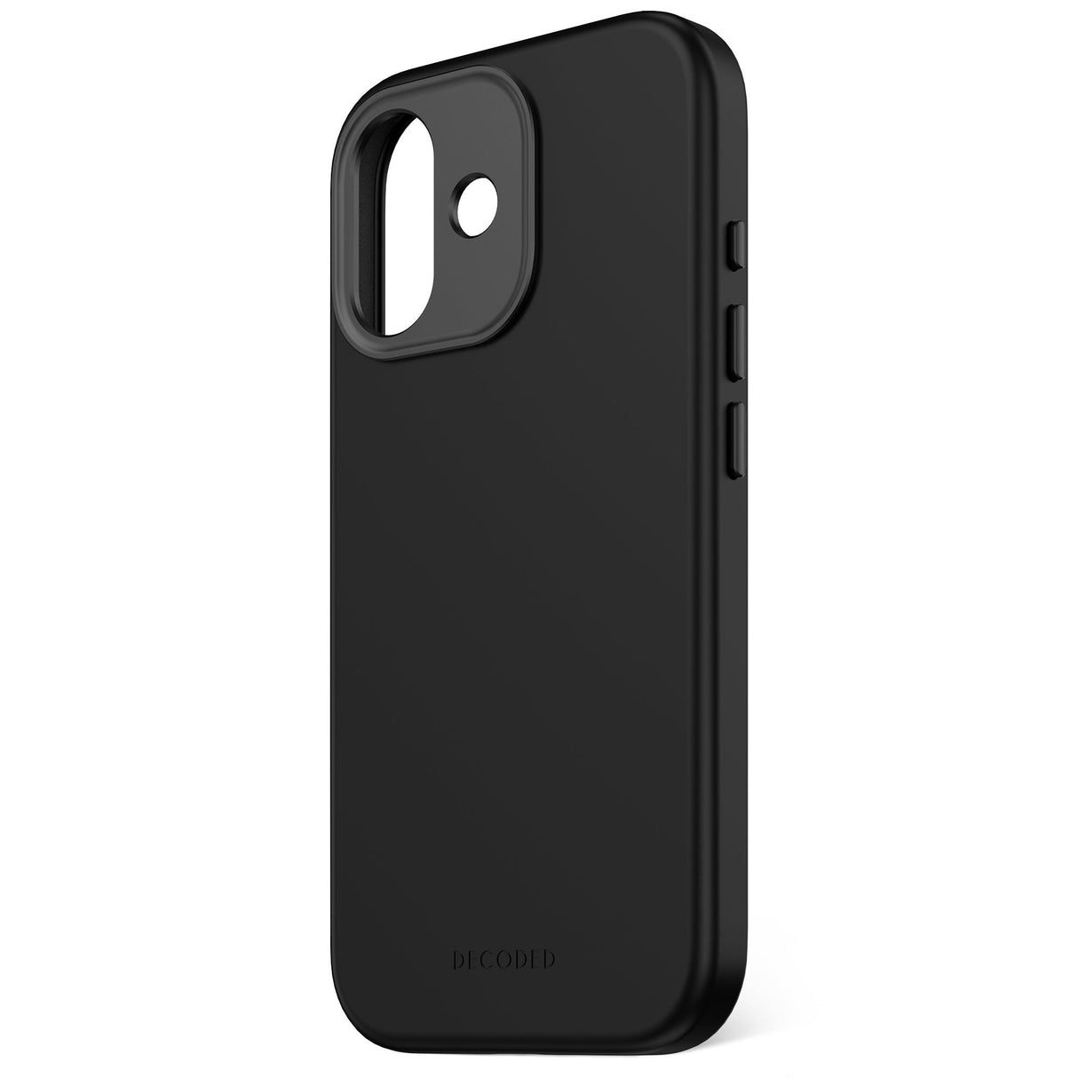 Decoded Antimicrobial Silicone Backcover Iphone 17 Phantom Blk