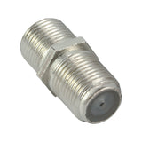 Inline Sat F-Adapter 2x Hembra Para Extensiones De Cable 10 Uds.