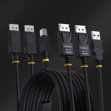 EAN 0065030912853 - StarTech.com DDU1226-KVM-CABLE cable para video, teclado y ratón (kvm) Negro imagen 5