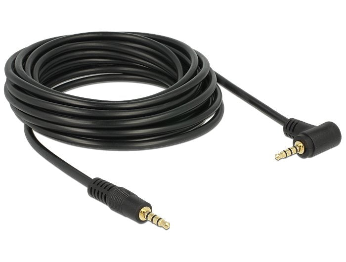 Delock Cable Jack 3,5 Mm 4 Pin Macho > Macho Angular