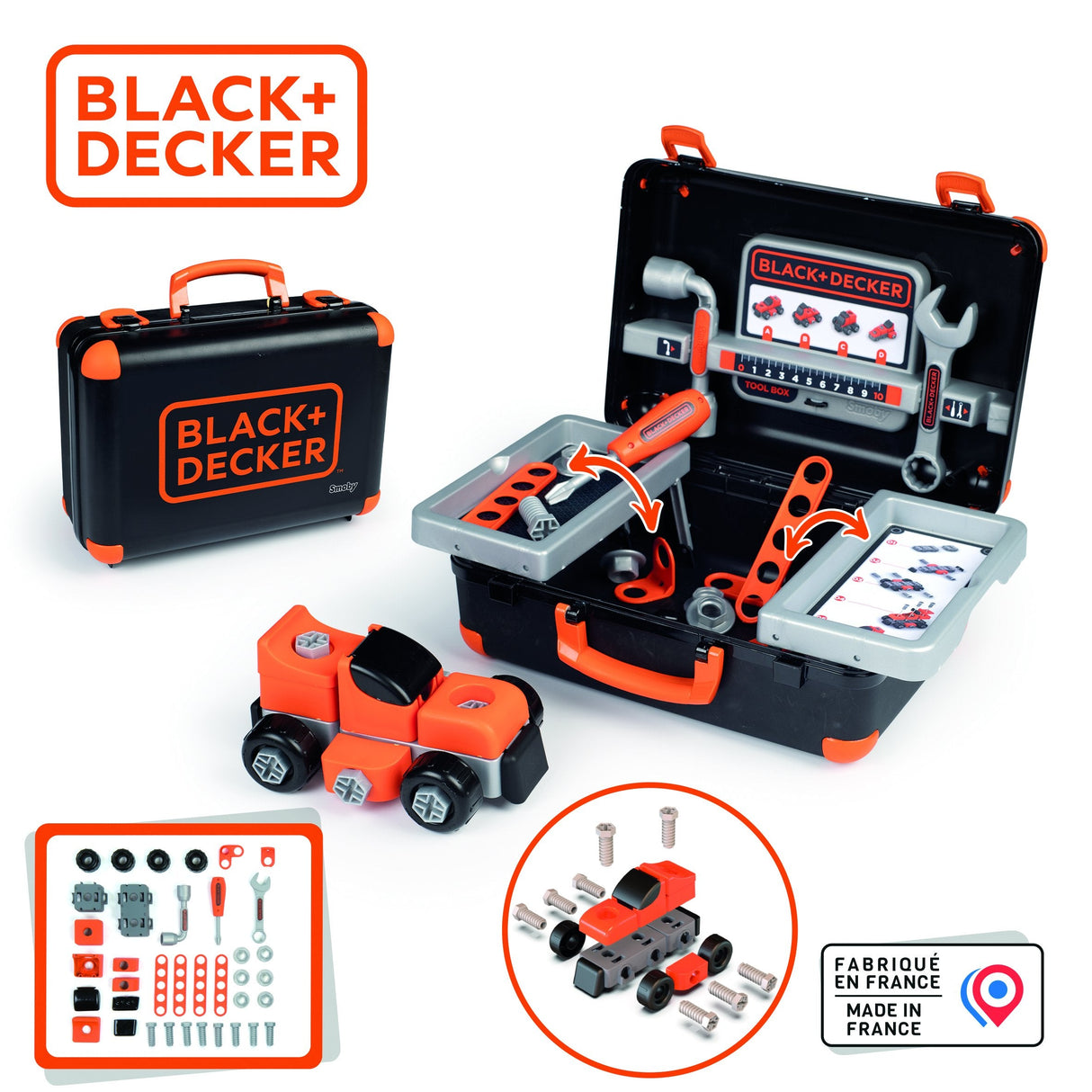 Walizka Z Narzedziami Black + Decker