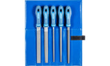 Pferd 11800532 Werkstattfeilen-Set Hieb 2 In Pvc-Bolsa Enrollable