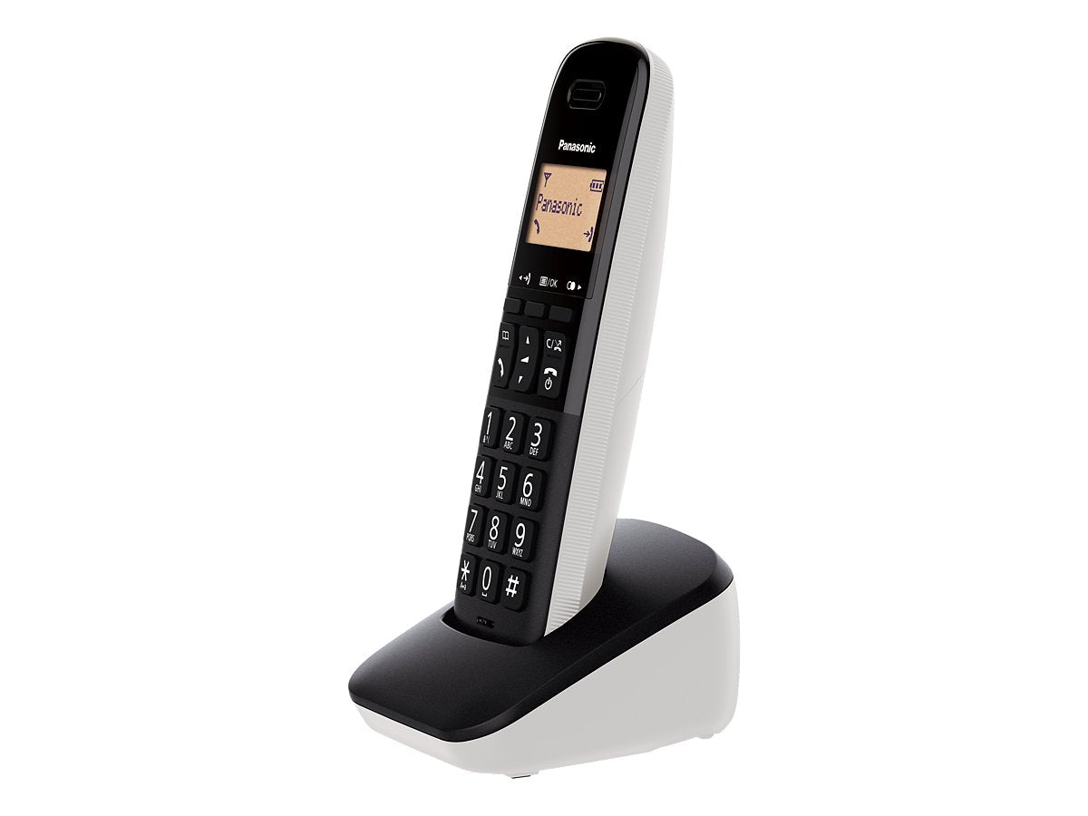 Telefono Cordless Doppio Panasonic Kx-Tgb612jtw  Bianco/Nero