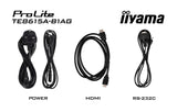 EAN 4948570124862 - iiyama TE8615A-B1AG pantalla de señalización Panel plano interactivo 2,17 m (85.6") Wifi 550 cd / m² 4K U imagen 20