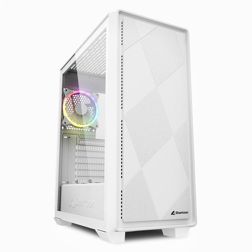Caja Pc Sharkoon Atx Midi Vs8 Rgb Blanca 4044951039098