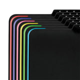 Alfombrilla De Ratón Gaming Logilink Rgb Iluminación Con Usb-A Conexión Silicona 36x26cm Negro