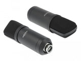 Delock Professional Usb Condensador Micrófono Negro, Configurado Para Podcasting Y Juegos 66300