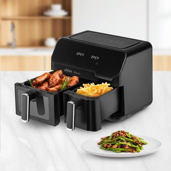 Freidora De Aire  Ufesa Storm Doble 2700w 9l Negro