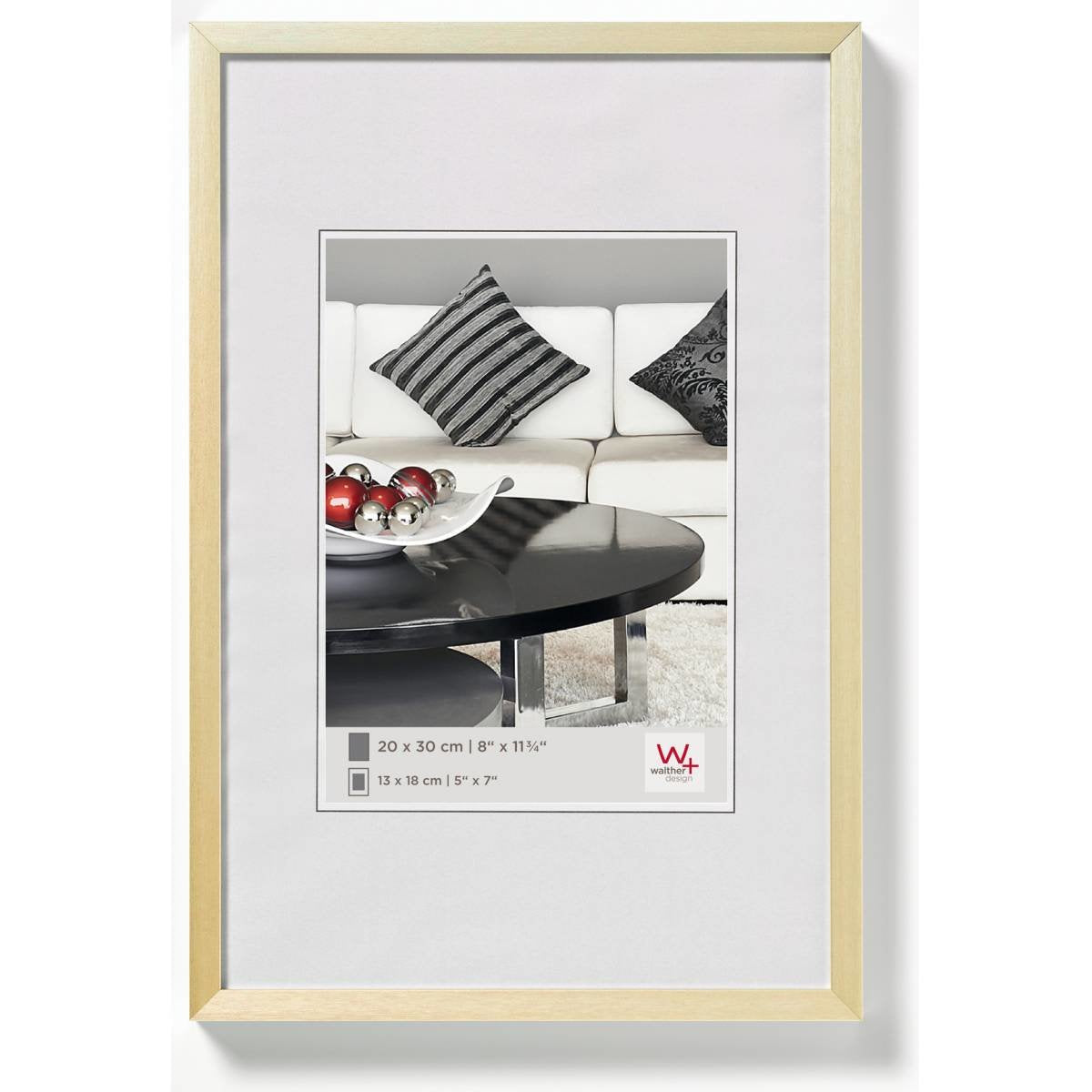 Silla Walther Din A3 29,7x42 Aluminio Dorado Aj342g