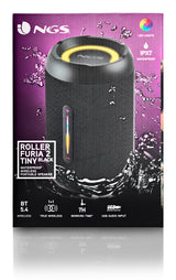 EAN 8435430625936 - NGS ROLLER FURIA 2 TINY Altavoz portátil estéreo Negro 10 W imagen 5
