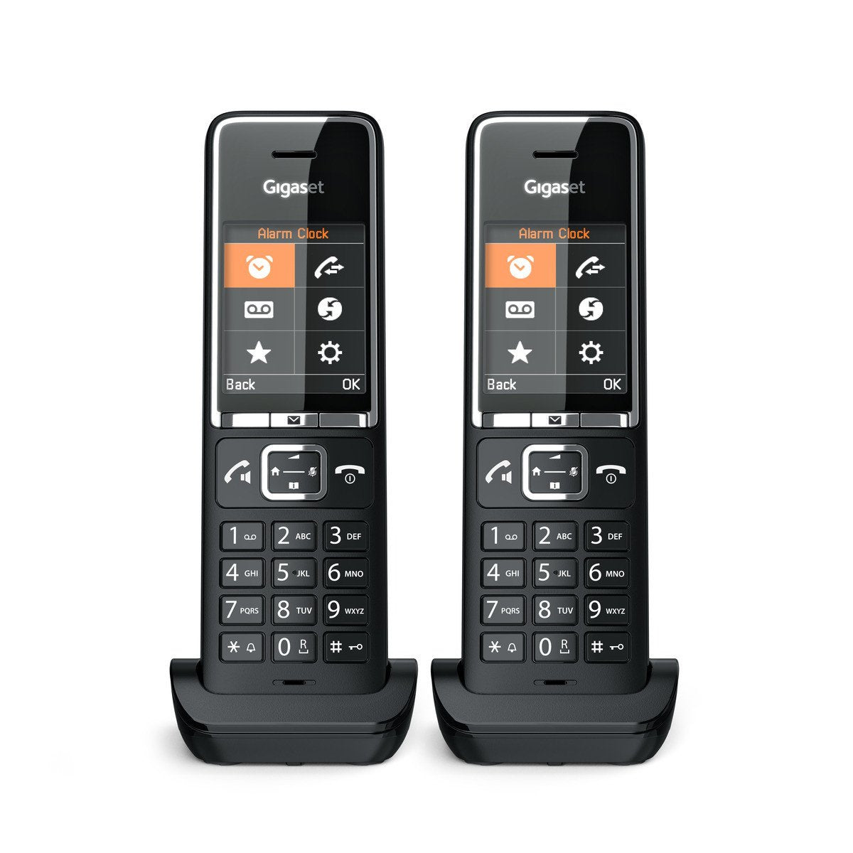 Telefono Gigaset Comfort 550hx Duo Black/Chrome