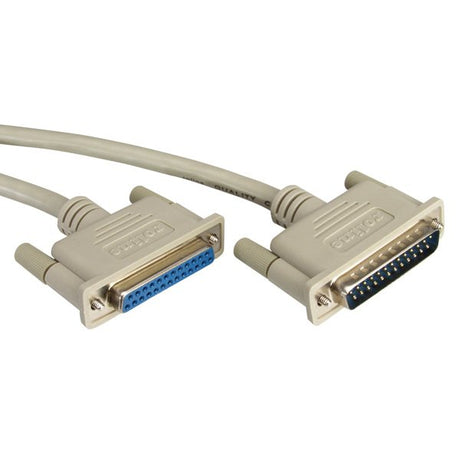 EAN 7611990110117 - ROLINE 6m RS232 cable de serie Gris 25-pin D-SUB RS232 imagen 1