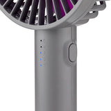 86629 Handventilator Breezy Ii Purple 4w 5 Geschwindigkeitsstufen Ø10cm