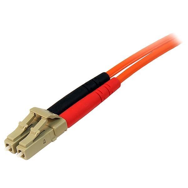 EAN 0065030802871 - StarTech.com 50FIBLCLC2 Cable de fibra óptica e InfiniBand Naranja imagen 3