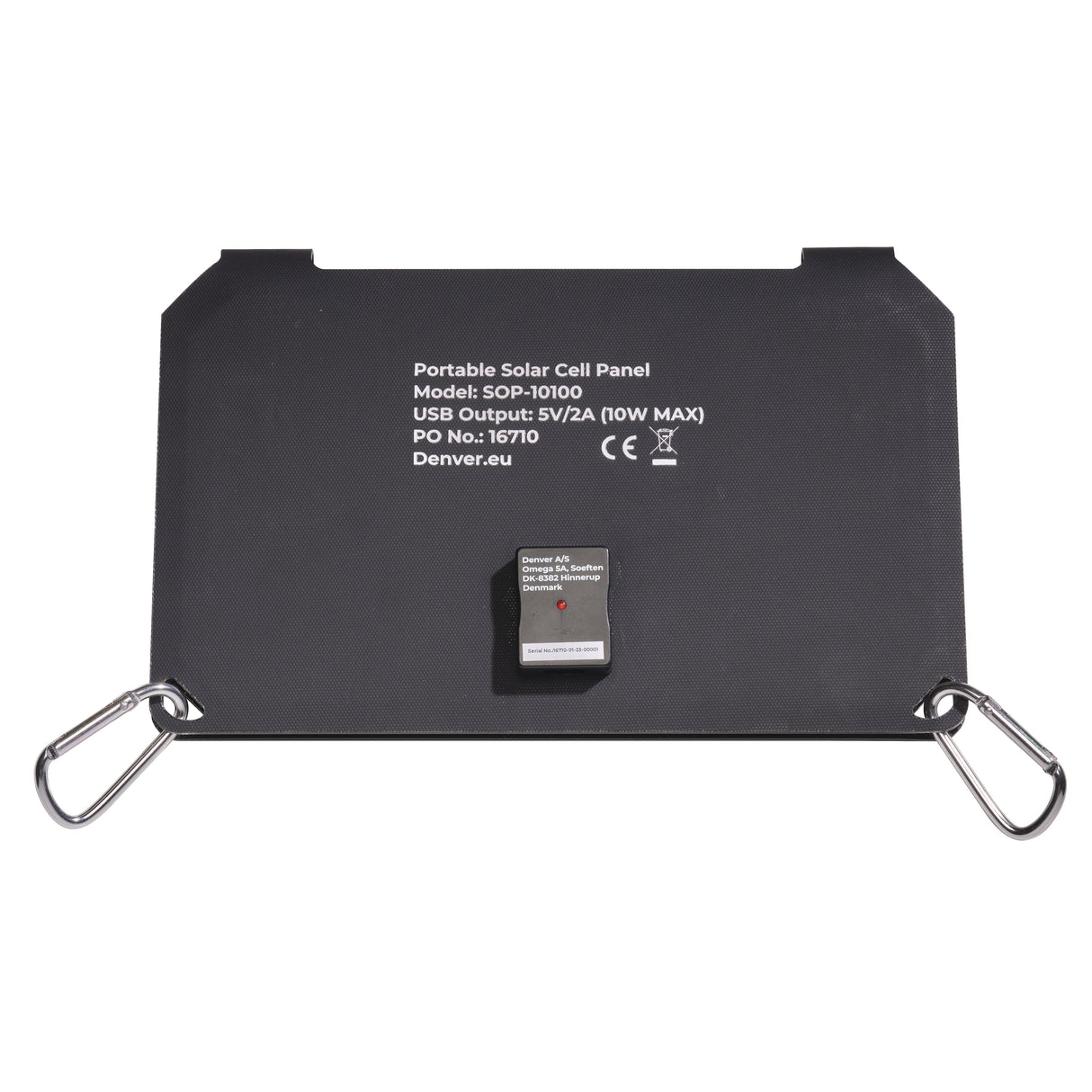 Denver Pps-42000 Placa Solar 10 W Silicio Monocristalino
