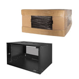 19" Wallmount Box -Eco- 06u, Negro