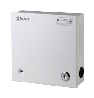 Dahua Pfm341-9ch Fuente Alimentación Caja Con Llave 12vdc 5a 9ch