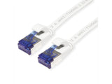 Value Cable De Red Cat.6a (Class Ea) Ftp, Extra-Flach, Wei, 0,5 M