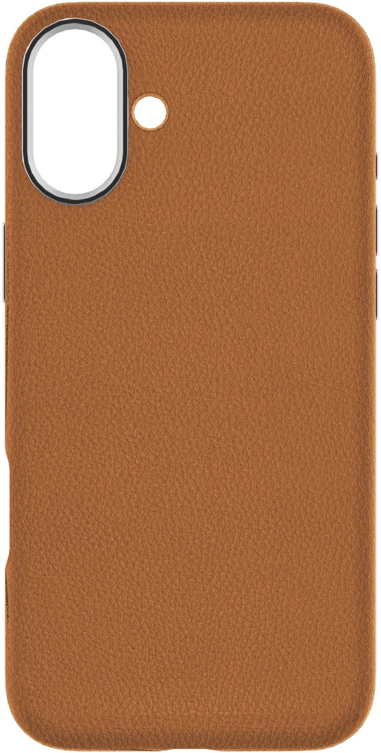 Infinite Venice Iphone 16  Brown Leather Magnetic Cover.