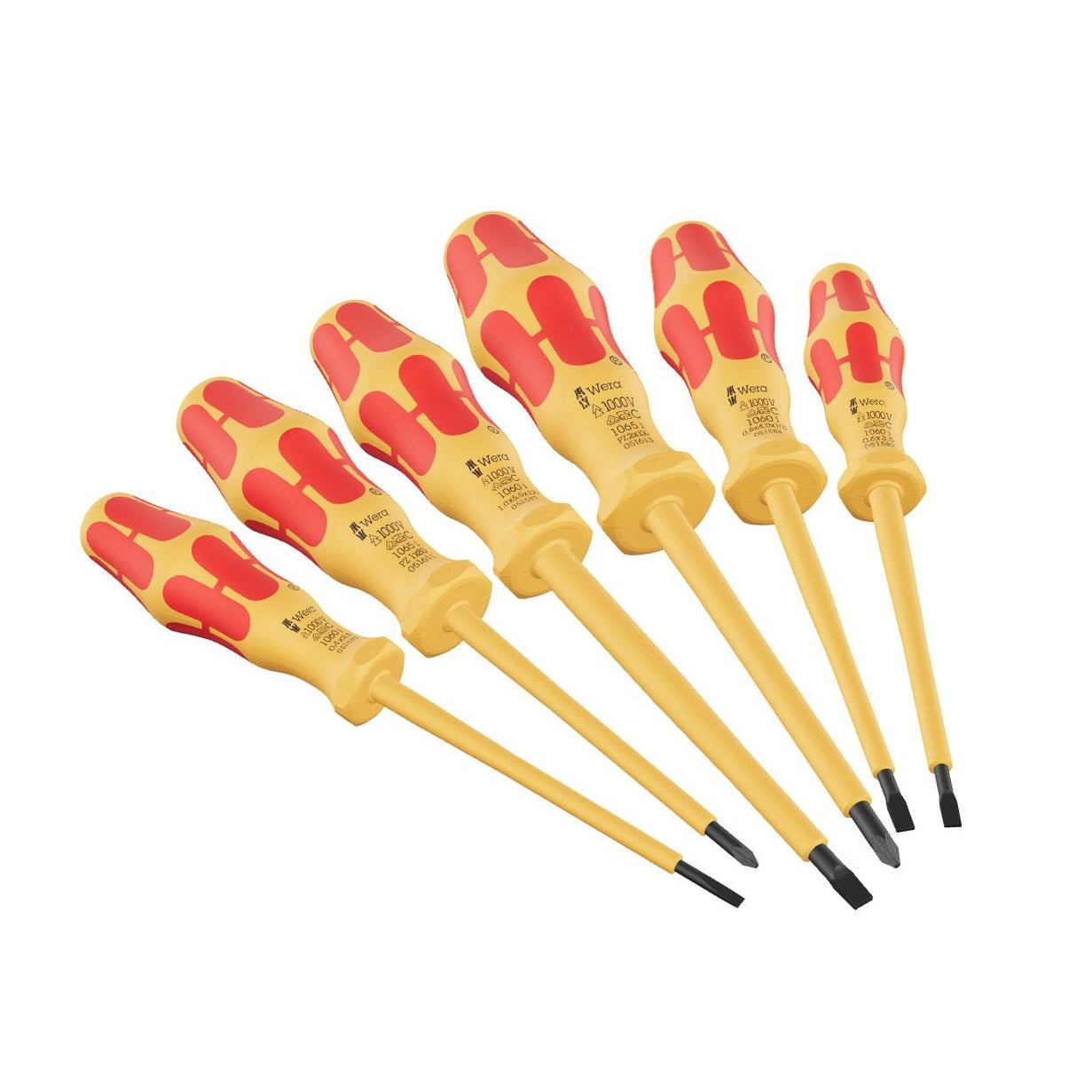 Wera 1060 I/1065 I/6 Vde Schraubendrehersatz Kraftform