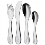 Wmf 1285816040 Knuddel Kinderbesteck Set 4-Teilig
