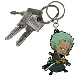 Llavero Pvc Abystyle One Piece Zoro Super Deformed