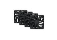 EAN 1220000352650 - HYTE FAN- -FA12-BB-4 sistema de refrigeración para ordenador Procesador Ventilador 12 cm Negro 4 pieza(s) imagen 1