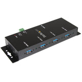 EAN 0065030841603 - StarTech.com ST4300USBM hub de interfaz USB 3.2 Gen 1 (3.1 Gen 1) Type-B 5000 Mbit/s Negro imagen 2